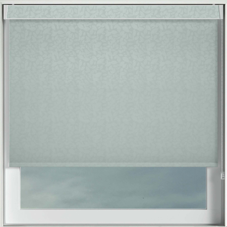 Ava Hint of Green No Drill Blinds Frame