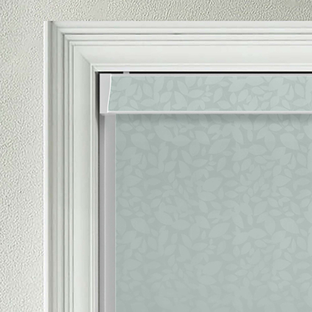 Ava Hint of Green Pelmet Roller Blinds Product Detail