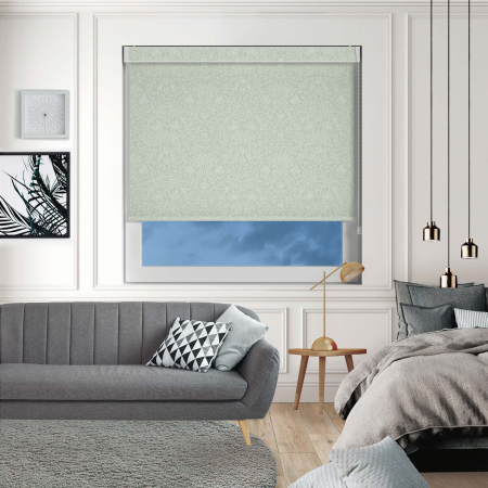 Baroque Grey No Drill Blinds