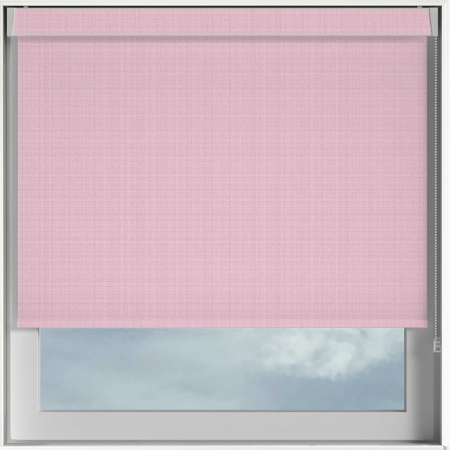 Bedtime Blossom Pink Pelmet Roller Blinds Frame