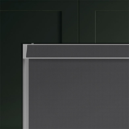 Bedtime Midnight Grey Electric No Drill Roller Blinds Product Detail