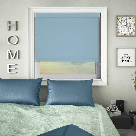 Bedtime Sky Blue No Drill Blinds