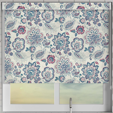 Bibi Azure Pelmet Roller Blinds Frame