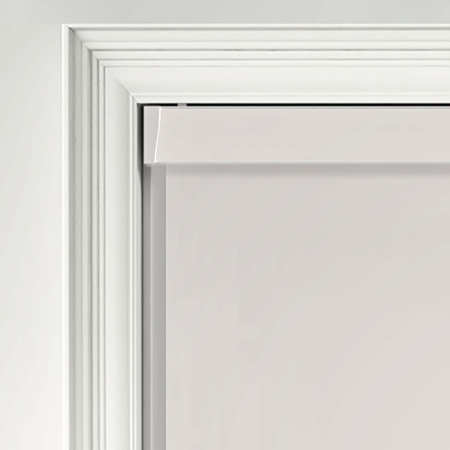 Blackout Thermic Optic White Electric Pelmet Roller Blinds Product Detail
