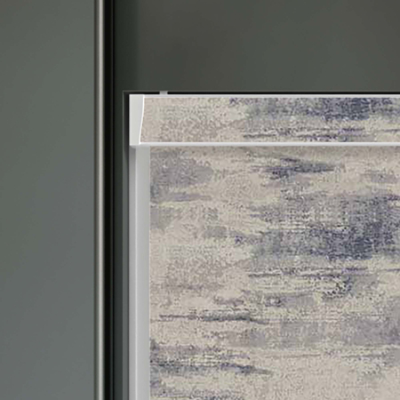 Bliss Stone Grey Electric No Drill Roller Blinds Product Detail
