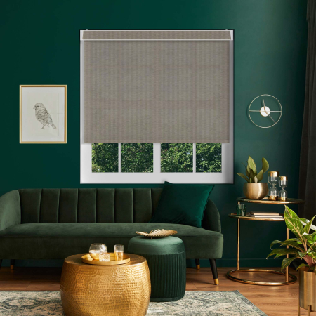 Camden Solar Natural Electric Pelmet Roller Blinds