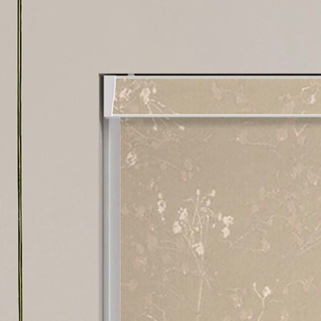 Cape Tulip Champagne Pelmet Roller Blinds Product Detail