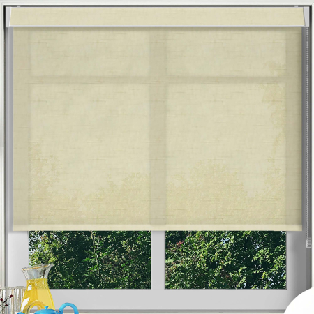 Ciro Sheer Linen Pelmet Roller Blinds Frame