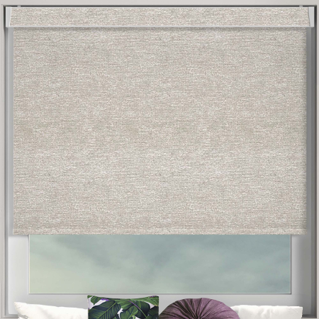 Cody Blush Electric Pelmet Roller Blinds Frame