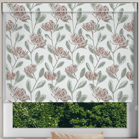 Cottage Blooms No Drill Blinds Frame