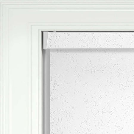 Crackles White Pelmet Roller Blinds Product Detail