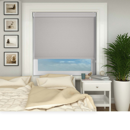 Eden Beige Electric No Drill Roller Blinds