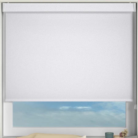 Eden Bright White No Drill Blinds Frame