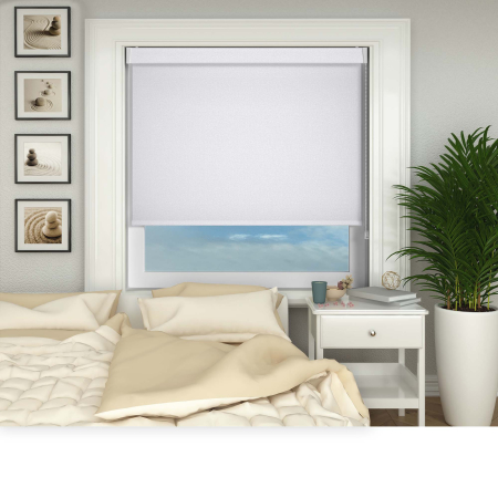 Eden Bright White No Drill Blinds