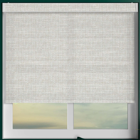 Entwine Bark Electric Pelmet Roller Blinds Frame