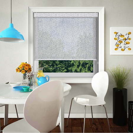 Filigree White Pelmet Roller Blinds