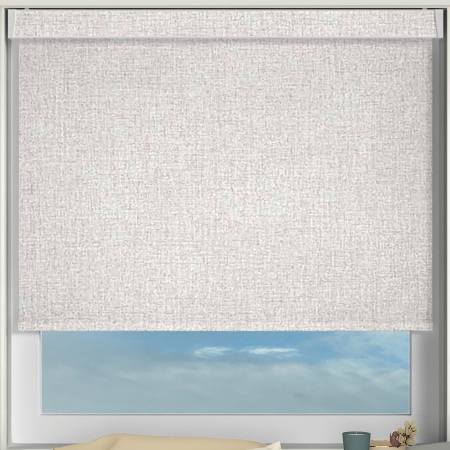 Glee Grey Electric Pelmet Roller Blinds Frame