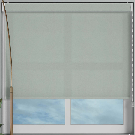 Glisten Silver No Drill Blinds Frame