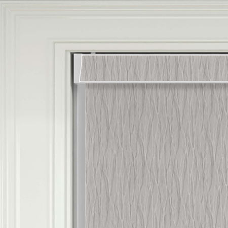 Hollow Grey Pelmet Roller Blinds Product Detail