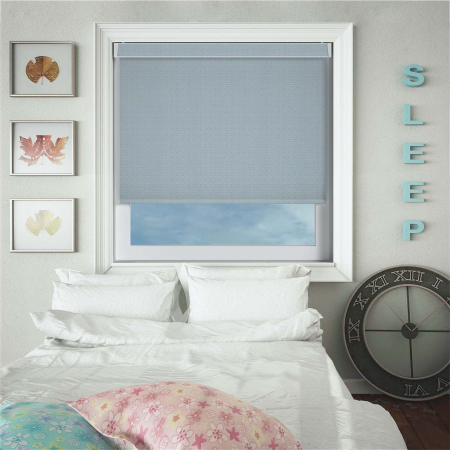 Jewel Azure Electric Pelmet Roller Blinds