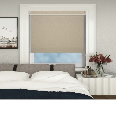 Jordan Cream Pelmet Roller Blinds