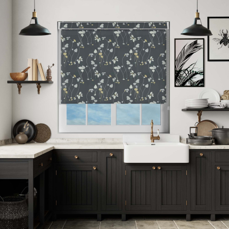 Keily Gold Pelmet Roller Blinds