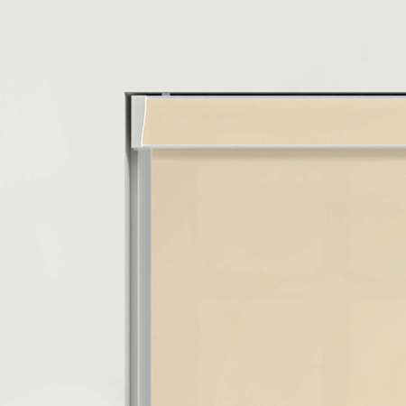 Luxe Beige Electric Pelmet Roller Blinds Product Detail