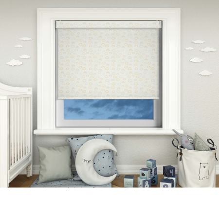 Magical Skies Pastel Electric Pelmet Roller Blinds