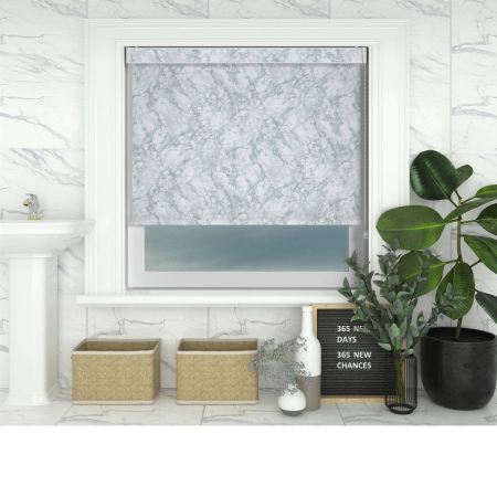 Marble Iron Pelmet Roller Blinds