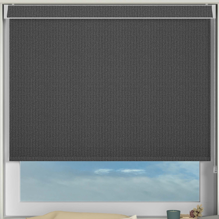 Montana Graphite Pelmet Roller Blinds Frame