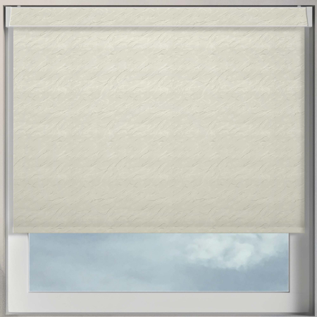 Negev Cream Electric Pelmet Roller Blinds Frame