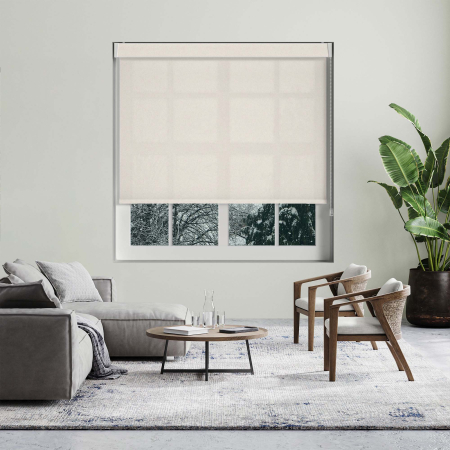 Nordic Solar Ice Pelmet Roller Blinds