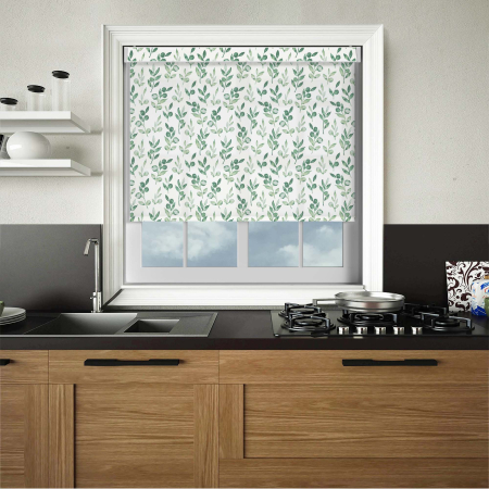 Olea Eden Electric Pelmet Roller Blinds