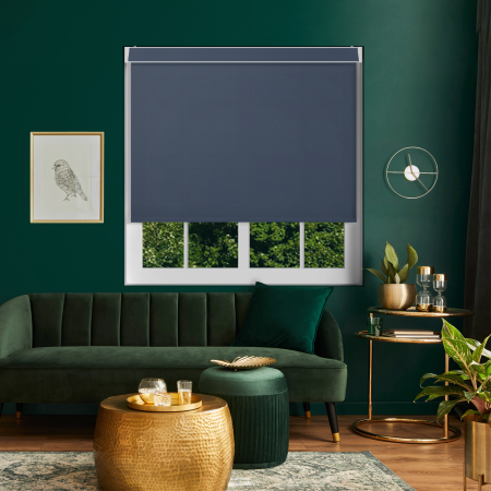 Origin Midnight Electric Pelmet Roller Blinds