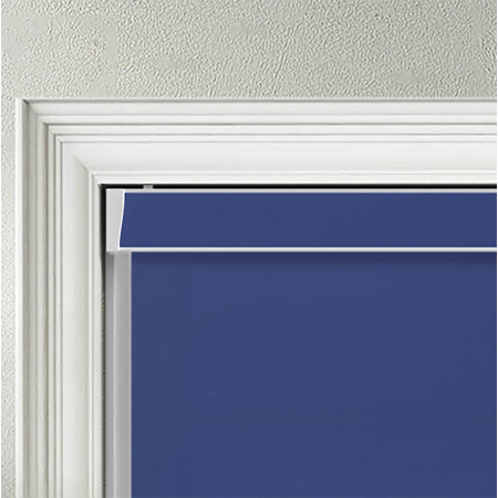 Origin Rich Blue Electric No Drill Roller Blinds Product Detail