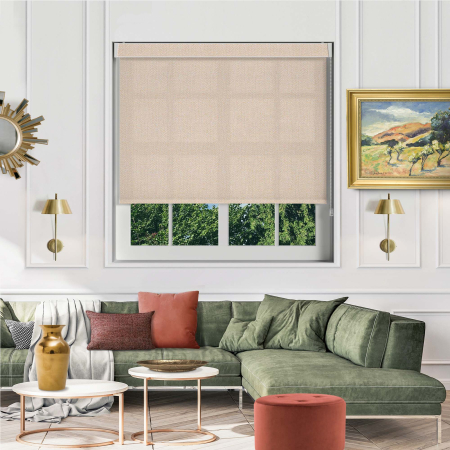 Oscil Orange Pelmet Roller Blinds