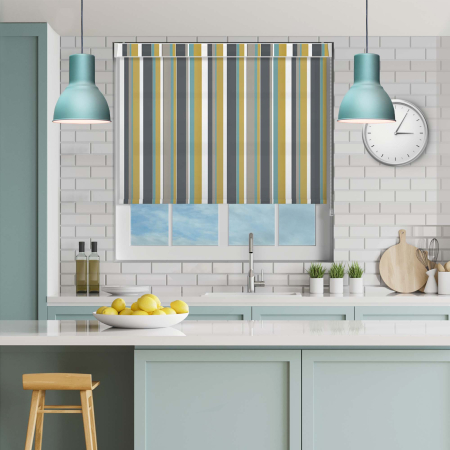 Rye Mustard No Drill Blinds