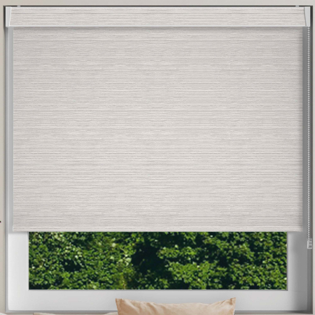 Stria Buff Grey No Drill Blinds Frame