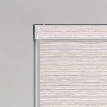 Stria Rose Grey Electric No Drill Roller Blinds Product Detail