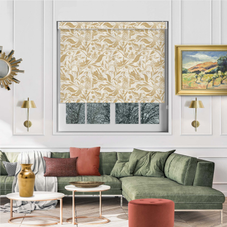 Tapestry Avian Gold No Drill Blinds