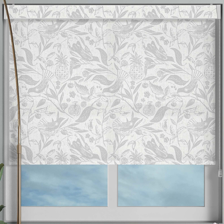 Tapestry Avian Silver Electric No Drill Roller Blinds Frame