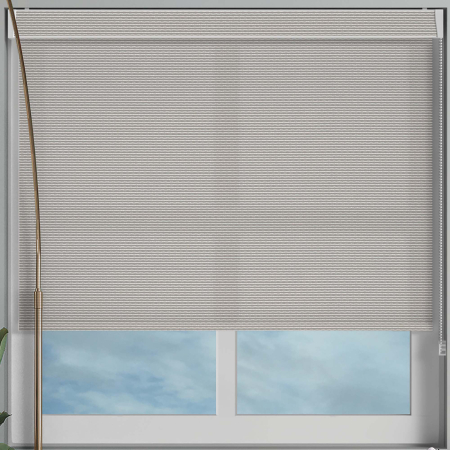 Twill Sand Pelmet Roller Blinds Frame