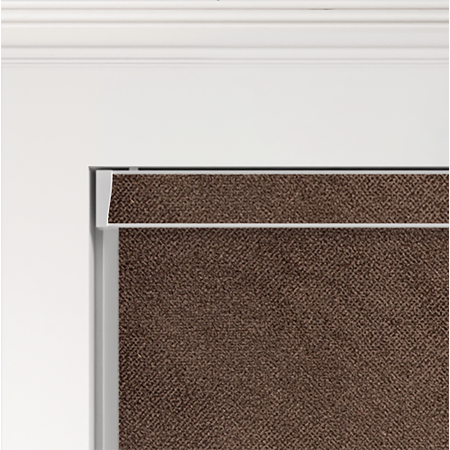 Velvet Mocha Electric Pelmet Roller Blinds Product Detail