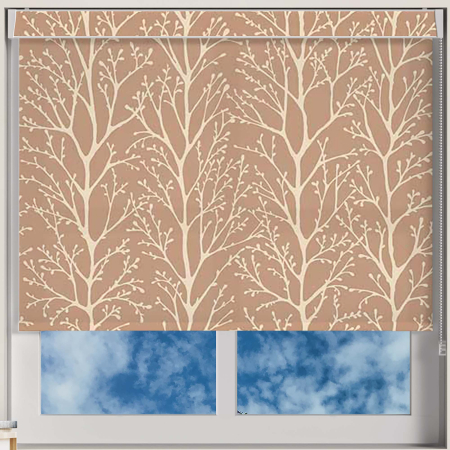 Woodland Savanna Pelmet Roller Blinds Frame