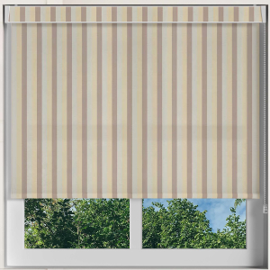 Alec Beige Shimmer Electric No Drill Roller Blinds Frame