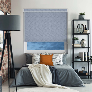 Anne Denim Pelmet Roller Blinds