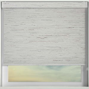 Aqua Weave White Pelmet Roller Blinds Frame