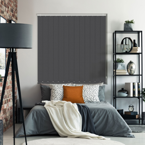 Bedtime Midnight Grey Replacement Vertical Blind Slats