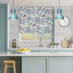 Bibi Azure Electric Pelmet Roller Blinds