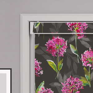 Blossom Black Pelmet Roller Blinds Product Detail